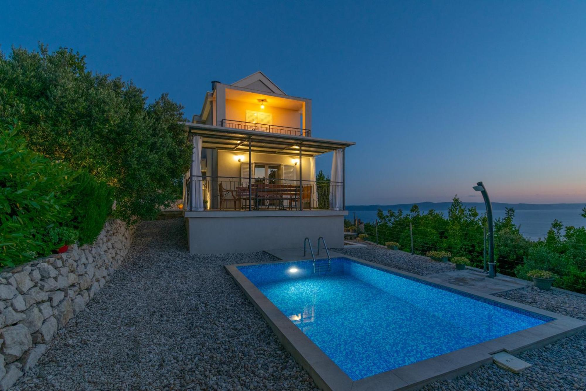 Villa With Sea View بودغورا المظهر الخارجي الصورة